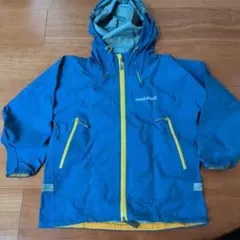 mont-bell レインスーツ 青 130 上下セット