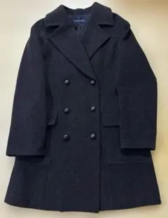 ANNE KLEIN ダブルブレスト ハーフコート90sアンクライン モヘア混