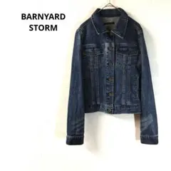 BARNYARD STORM 　デニムジャケット　スタイリッシュ　ポケット付き