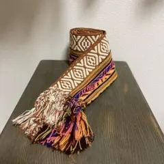 民族刺繍　デザインロープ　ベルト