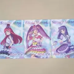 アイカツ！×プリパラ 劇場版 ムビチケ 特典 ブロマイド らぁら　そふぃ　スミレ