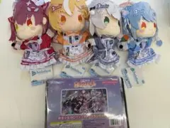 ホロライブ3期生パペットぬいぐるみ4点セット 魔法少女ホロウィッチ ブランケッ