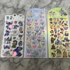 スティッチ ズートピア おしりぷにぷにシール ぷっくりシール
