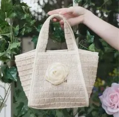 【新品未使用】Herlipto Rose Straw ToteBag ノベルティ Herlipto Rose Straw Tote Bag ノベルティ - メルカリ