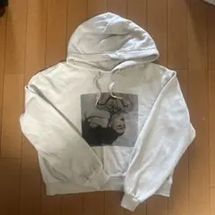 Ariana Grande プリントパーカー Sサイズ ホワイト