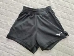 Mizuno ブラック ショートパンツ　バレーボール　140