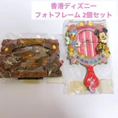 香港ディズニーランド　フォトフレーム 2個セット