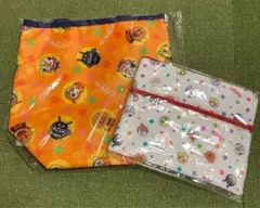【新品、未使用】限定品:アンパンマン クーラーバッグ＆ポーチ セット