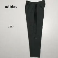 【大きいサイズ】 adidas　スウェットパンツ　トラックパンツ　2XO　3本線