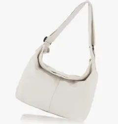 【新学期にも】キャンバストート✨オフホワイト　マザーバッグ　新学期　学生　韓国