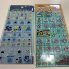 【新品未開封】SUNSUN 、おぱんちゅうさぎタイルシール2シートセット