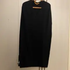 【美品】UNIQLO 3Dコクーンワンピース黒M