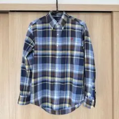 gymphlex 長袖チェックボタンダウンシャツ サイズM