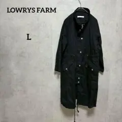 LOWRYS FARM ローリーズファーム　ロングコート　ドロスト付き　Lのサムネイル