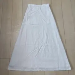 room 306 contemporary コットン　リネン　ロングスカート Mのサムネイル