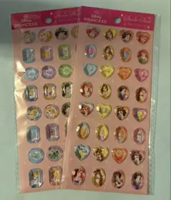 【正規品】ディズニー⭐︎Disney プリンセス⭐︎ストーンシール 2種セット③