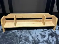 ① ACTUS リーヴェ2 上棚 ブックスタンド 本棚 学習机 木製家具のサムネイル