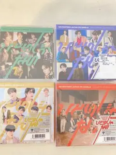 値下げ　SEVENTEEN ひとりじゃない　CD 4枚セットトレカおまけ付き