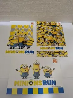 MINIONS RUN ポストカード 3枚セット