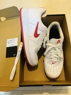 ナイキ エアフォース1 LOW レトロ レッド　NIKE