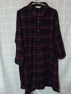 しまむら　ワンピース　4L　未着品◎　チェック