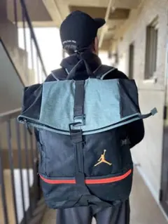 Jordan バックパック 黒/緑/赤