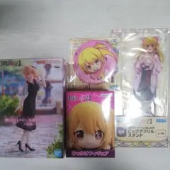 推しの子 ルビー ビッグアクスタ 缶バッジ フィギュア　4点セット!!