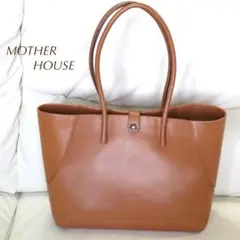 MOTHERHOUSE マザーハウス ツー フェイス トート 牛革 肩掛けのサムネイル