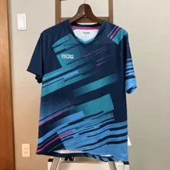 VICTAS 卓球ウェア Lサイズ ダークブルー