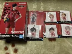 ハイキュー!! 一番くじB賞　黒尾鉄朗　フィギュア　アクリルスタンド　チャーム