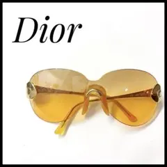 【Dior】ディーオール　オレンジレンズ ゴールドフレーム サングラス