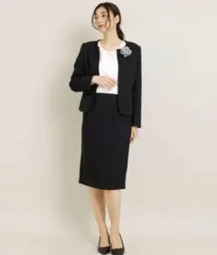 A.V.V アーヴェヴェ　ストレッチツイードナロースカート