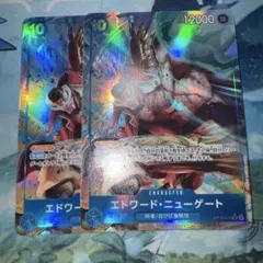 ワンピースカードゲーム エドワード・ニューゲート パラレル 2枚