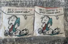 スヌーピー　スクエアクッション　2個セット