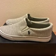 Polo Ralph Lauren グレー スリッポン