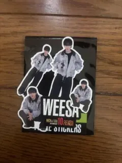 WEESA ステッカー HIGH&LOW 10th FEVER