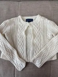 Ralph Lauren アイボリー カーディガン 24M 90㎝