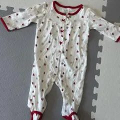 carter's 롬퍼스 하트 무늬 6m