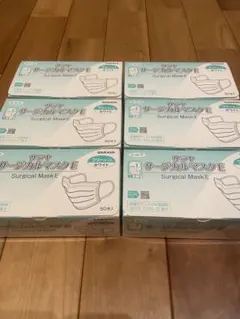 【6箱セット】サラヤ　サージカルマスク　フリーサイズ　ホワイト