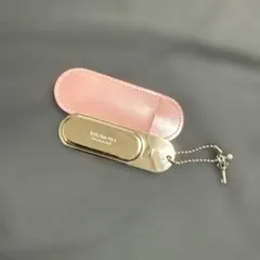 未使用　MIKIMOTO ミキモト　リップミラー　キーホルダー　ケース付き