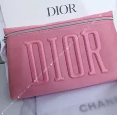 ディオールDior　ピンク　ポーチ　クラッチバッグ　ノベルティ