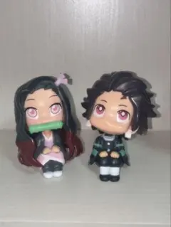 炭治郎と禰豆子 るかっぷ フィギュア2体セット