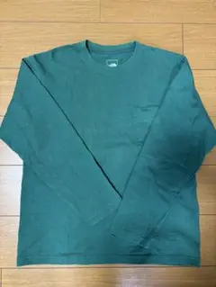 THE NORTH FACE グリーン 長袖カットソー L