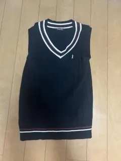 Eastboy Venus ネイビー ケーブルニット スクールベスト　11号