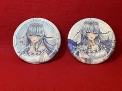 『ホロライブ』Wedding Dress Style 雪花ラミィ　缶バッジ