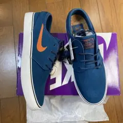 Nike sb Stefan Janoski スニーカー 青/オレンジ