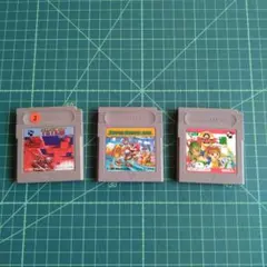 ゲームボーイソフト 3点セット(テトリス他）