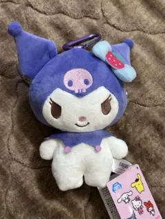 サンリオキャラクターズ いちごがま口ポーチ クロミちゃん