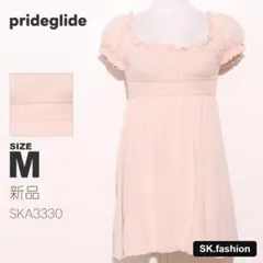 新品 prideglide ワンピース チュニック　スクエアネック　ギャザーのサムネイル