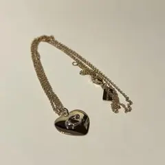COACH ネックレス　ハートモチーフ　ゴールドのサムネイル